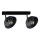 Foco FAUN 2xE27/60W/230V negro