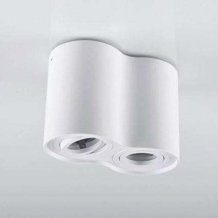 Foco HADAR 2xGU10/10W/230V blanco