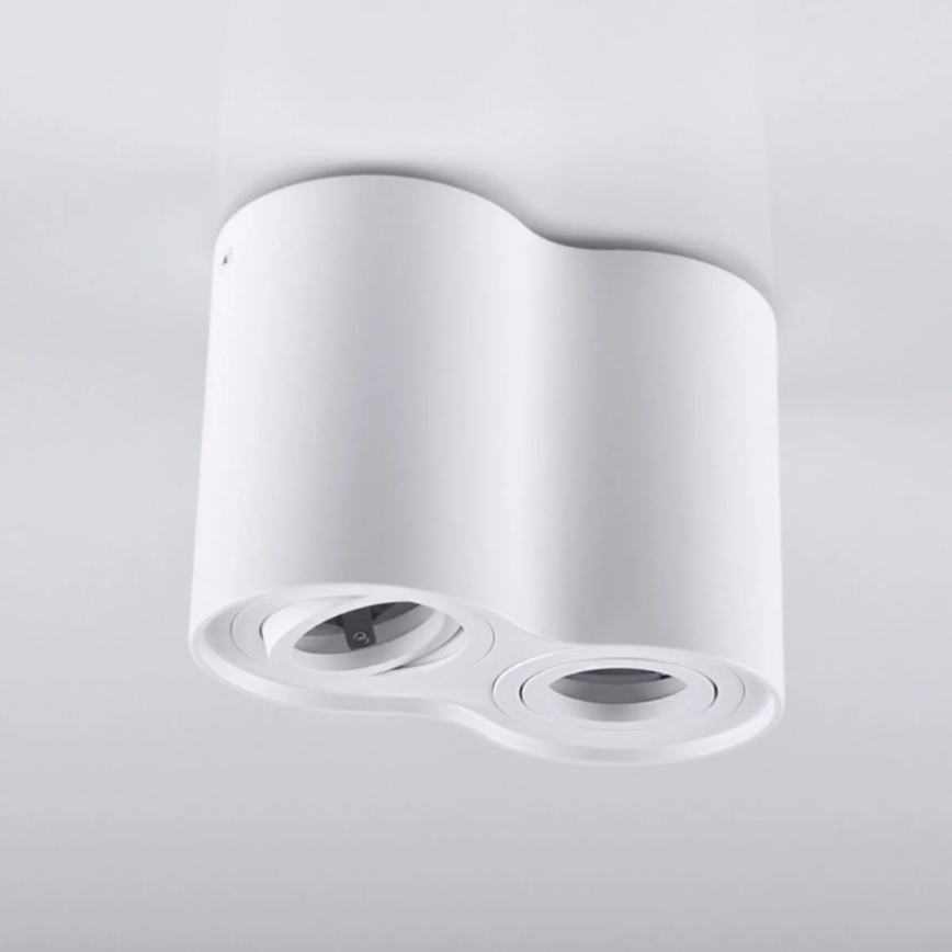 Foco HADAR 2xGU10/10W/230V blanco