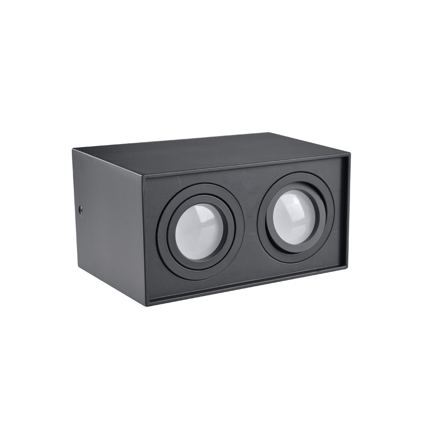 Foco HADAR Q2 2xGU10/10W/230V negro
