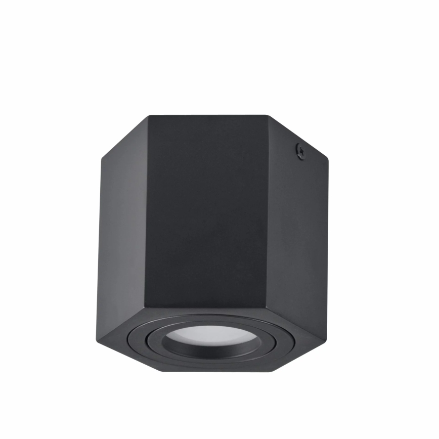 Foco HEXAGON 1xGU10/10W/230V negro