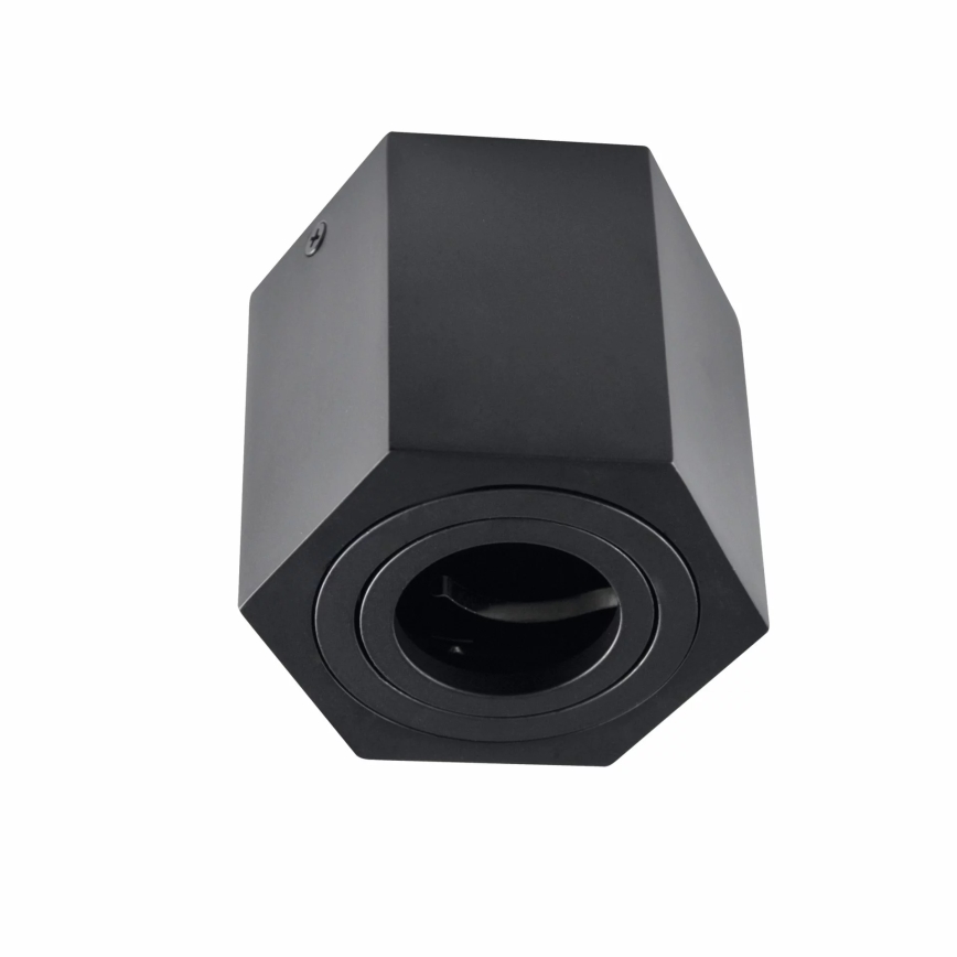 Foco HEXAGON 1xGU10/10W/230V negro