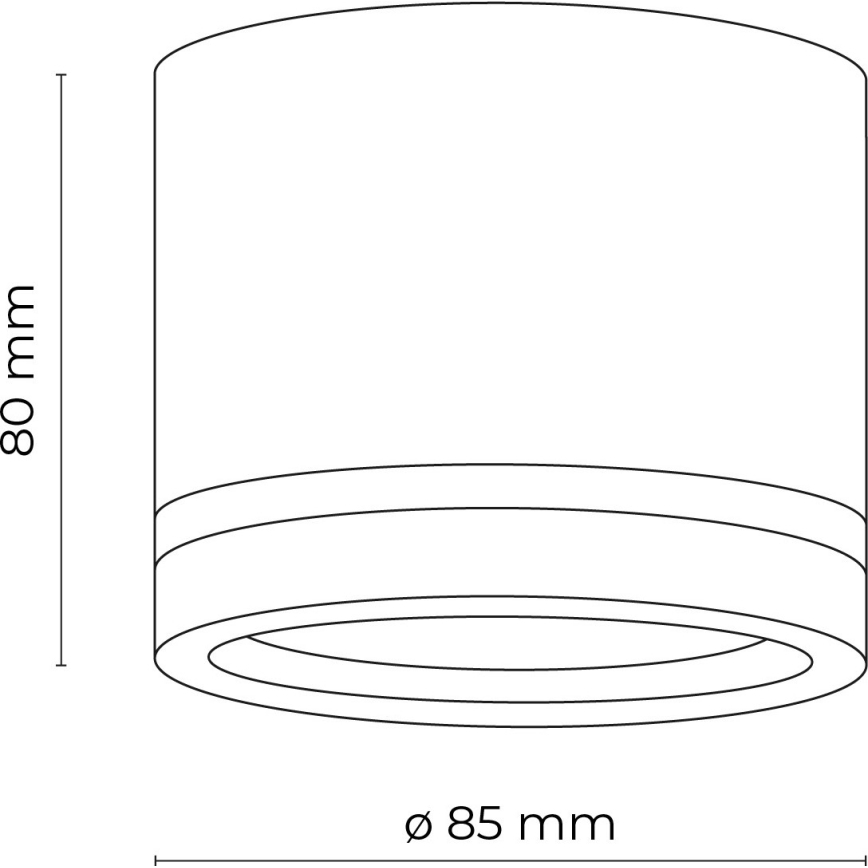 Foco JET 1xGX53/11W/230V blanco