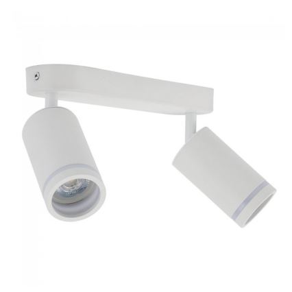 Foco JET 2xGU10/10W/230V blanco