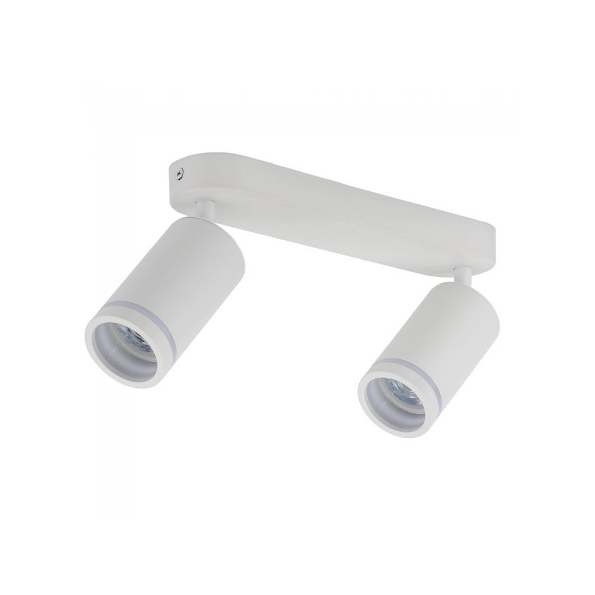 Foco JET 2xGU10/10W/230V blanco