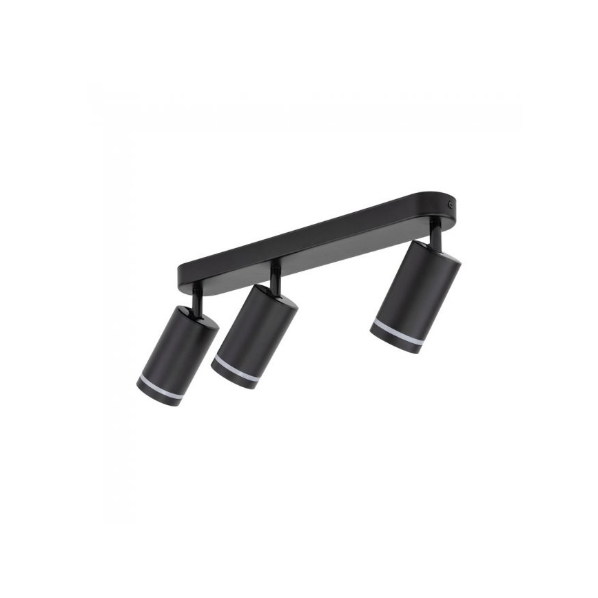 Foco JET 3xGU10/10W/230V negro