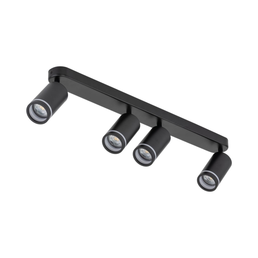 Foco JET 4xGU10/10W/230V negro