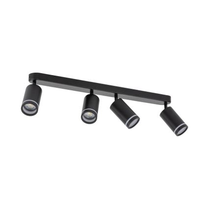 Foco JET 4xGU10/10W/230V negro