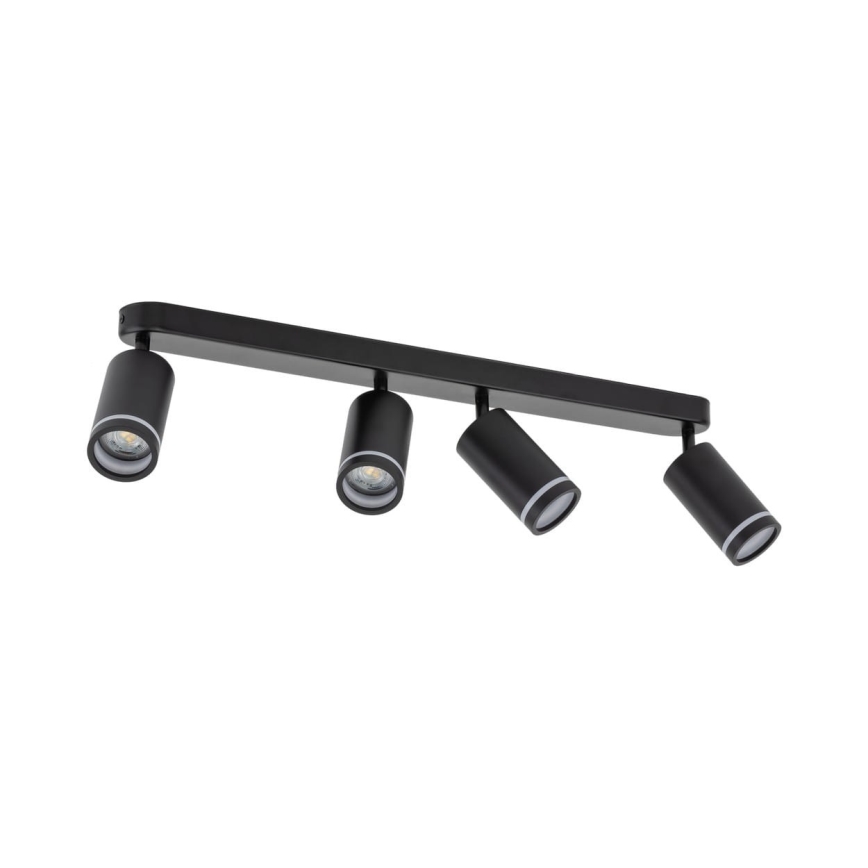 Foco JET 4xGU10/10W/230V negro