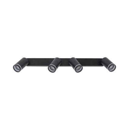 Foco JET 4xGU10/10W/230V negro