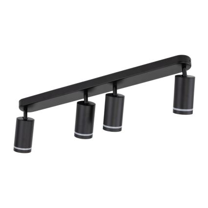 Foco JET 4xGU10/10W/230V negro