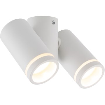 Foco JET SET 2xGU10/10W/230V blanco