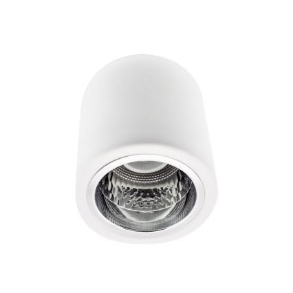 Foco JUPITER 1xE27/20W/230V diá. 9,8 cm blanco