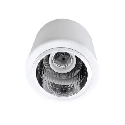 Foco JUPITER 1xE27/20W/230V diá. 9,8 cm blanco