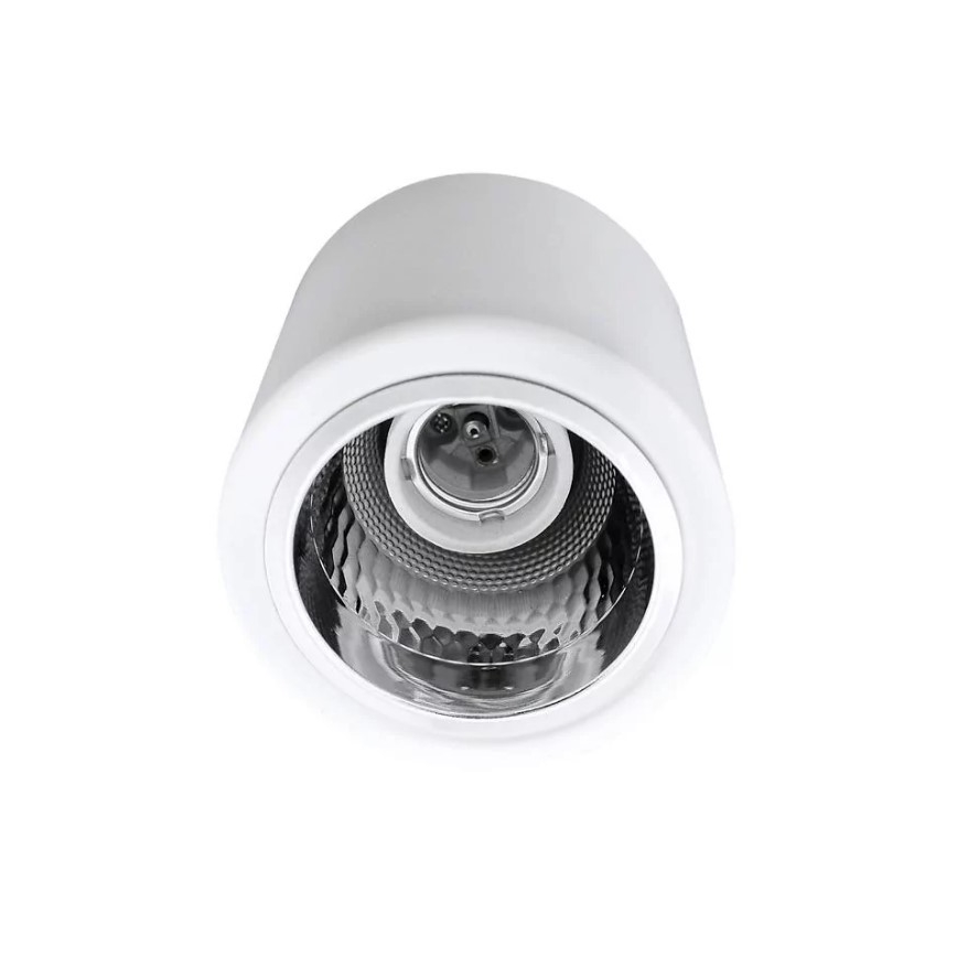 Foco JUPITER 1xE27/20W/230V diá. 9,8 cm blanco