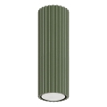 Foco KARBON 1xGU10/10W/230V 20 cm Verde