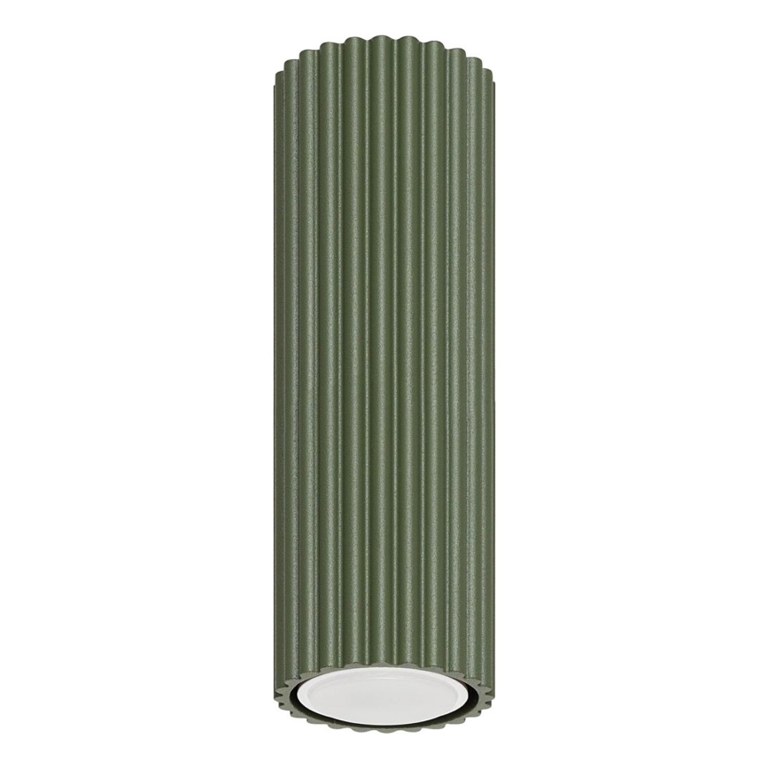 Foco KARBON 1xGU10/10W/230V 20 cm Verde