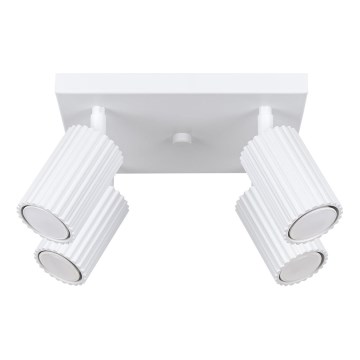 Foco KARBON 4xGU10/10W/230V blanco
