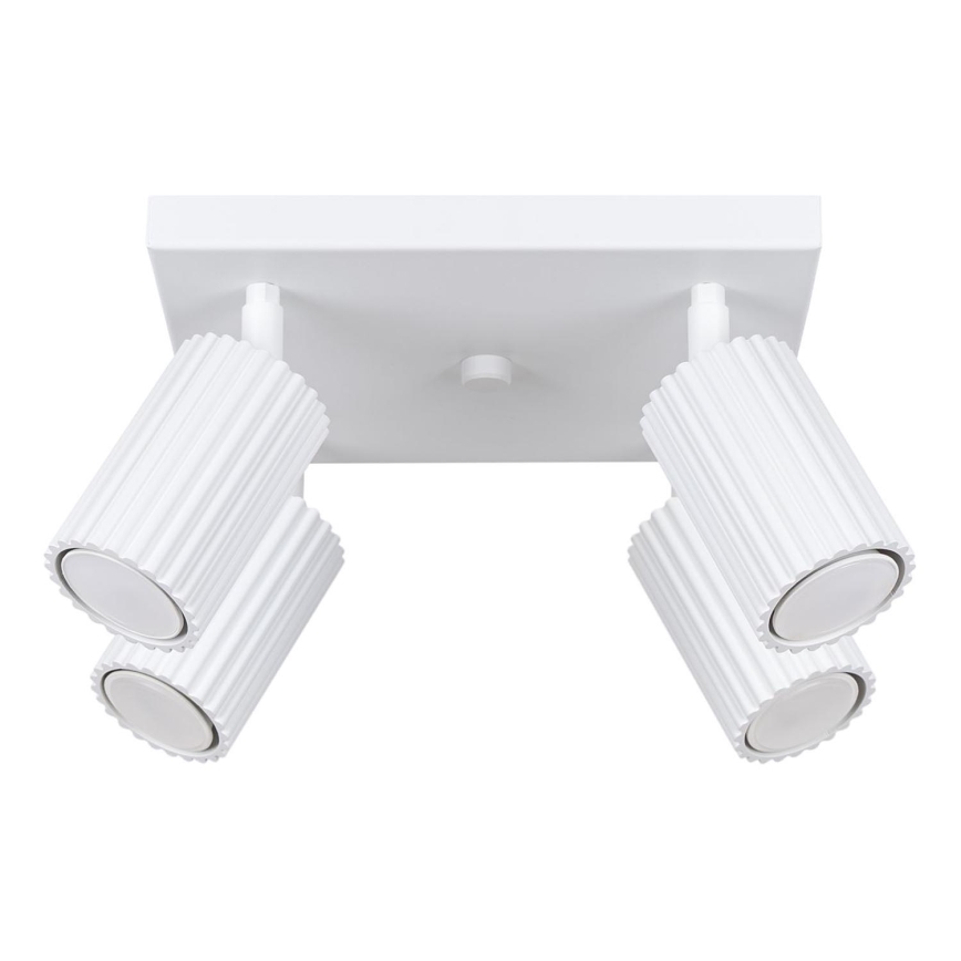 Foco KARBON 4xGU10/10W/230V blanco