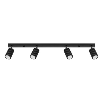 Foco KARBON 4xGU10/10W/230V negro