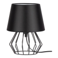 Foco - Lámpara de mesa MANGOO 1xE27/40W/230V negro