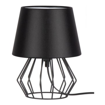 Foco - Lámpara de mesa MANGOO 1xE27/40W/230V negro