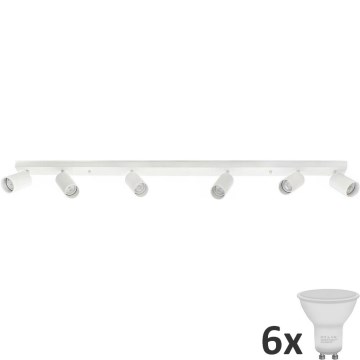 Foco LED ANGIE 6xGU10/6W/230V blanco
