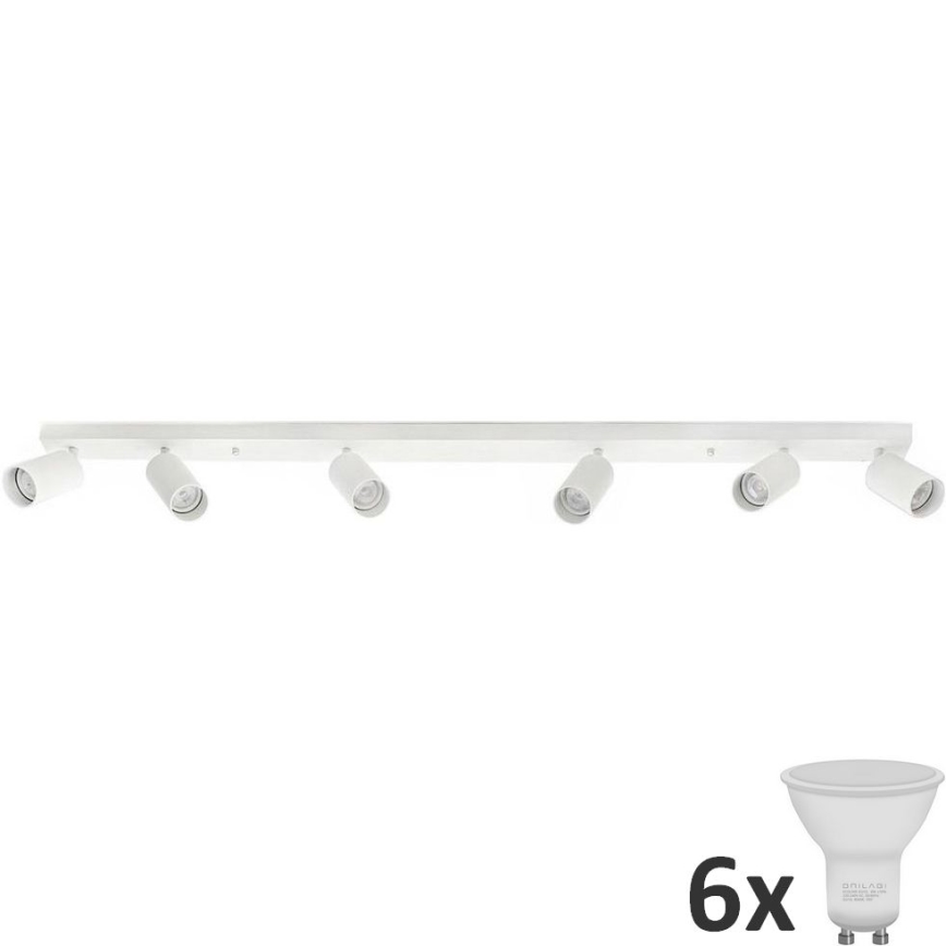 Foco LED ANGIE 6xGU10/6W/230V blanco