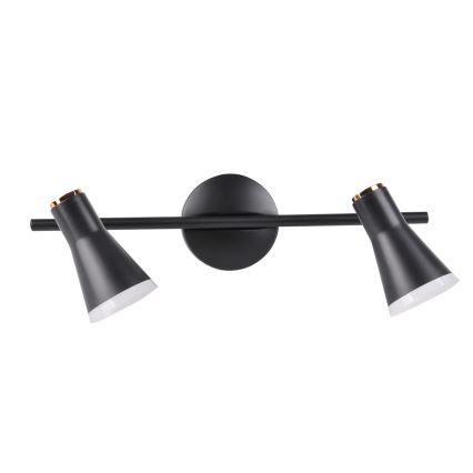 Foco LED BERG 2xLED/4,2W/230V negro