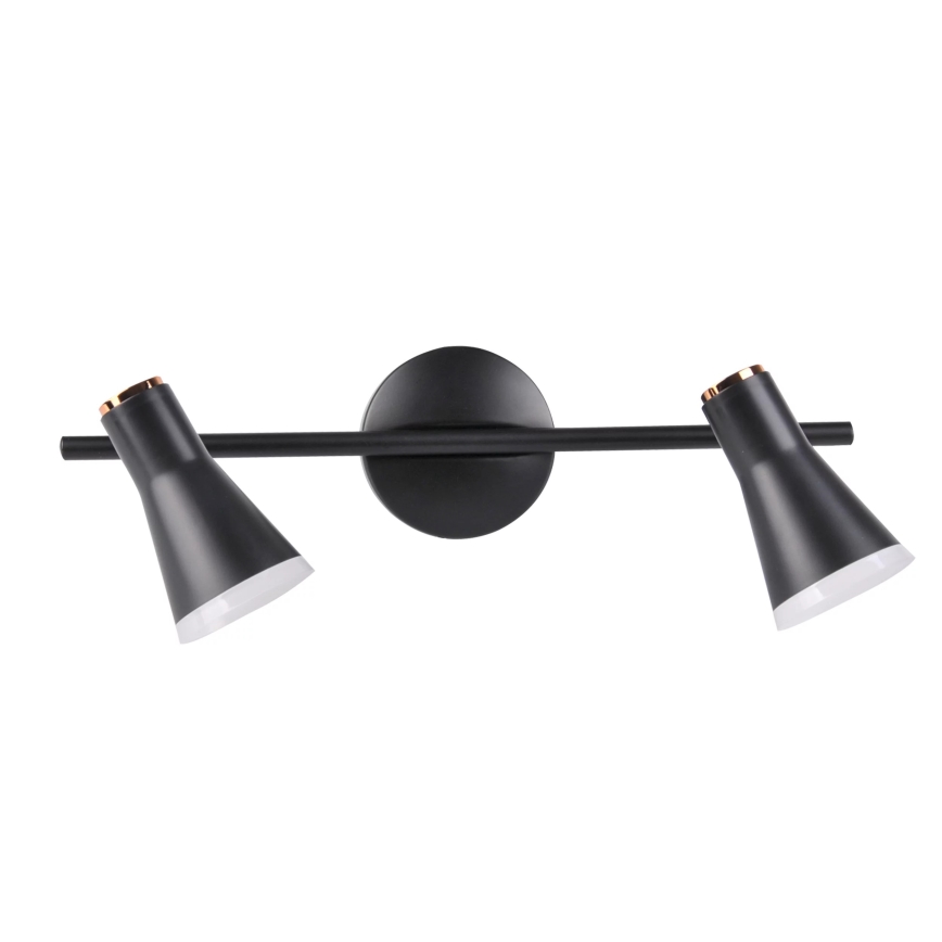 Foco LED BERG 2xLED/4,2W/230V negro