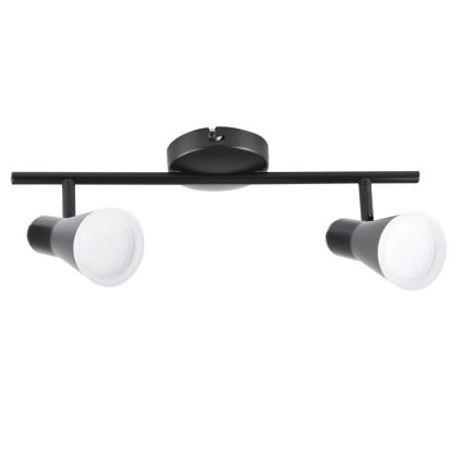 Foco LED BERG 2xLED/4,2W/230V negro