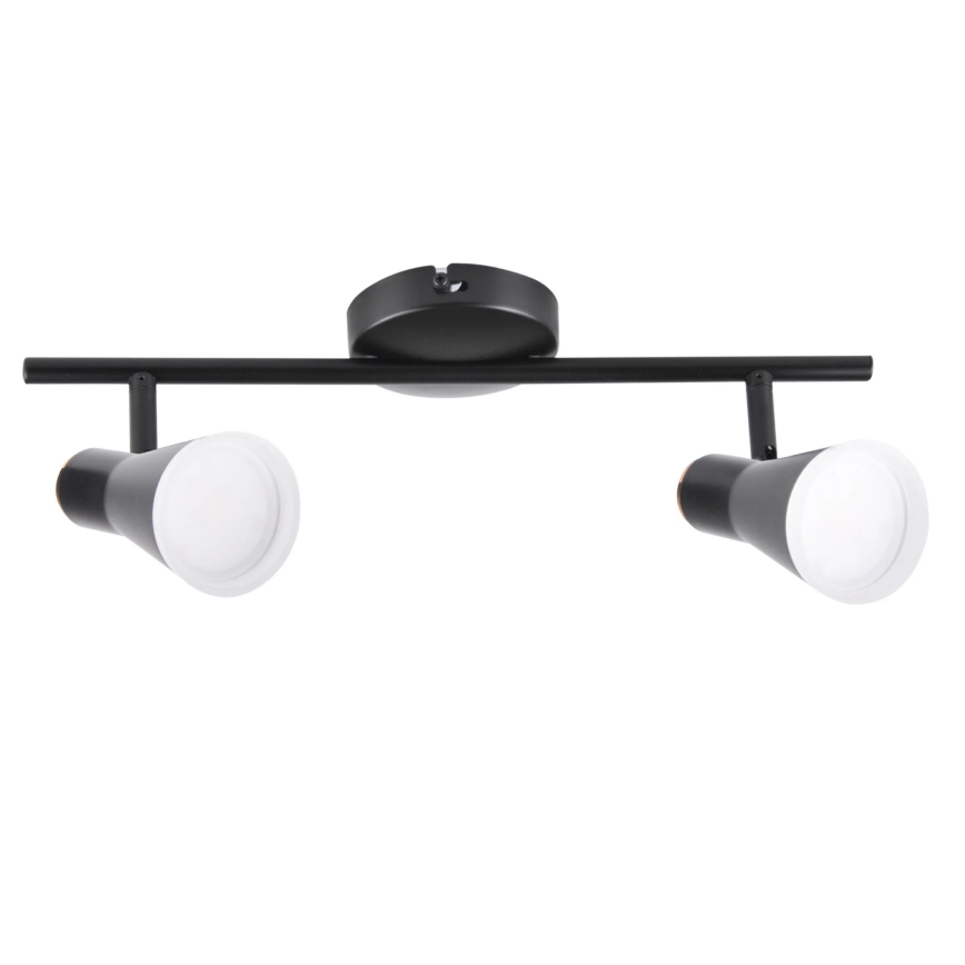 Foco LED BERG 2xLED/4,2W/230V negro