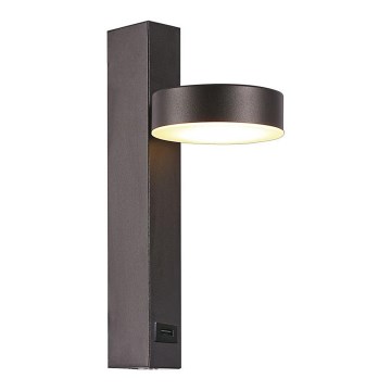 Foco LED de pared con puerto USB LED/8W/230V 3000K