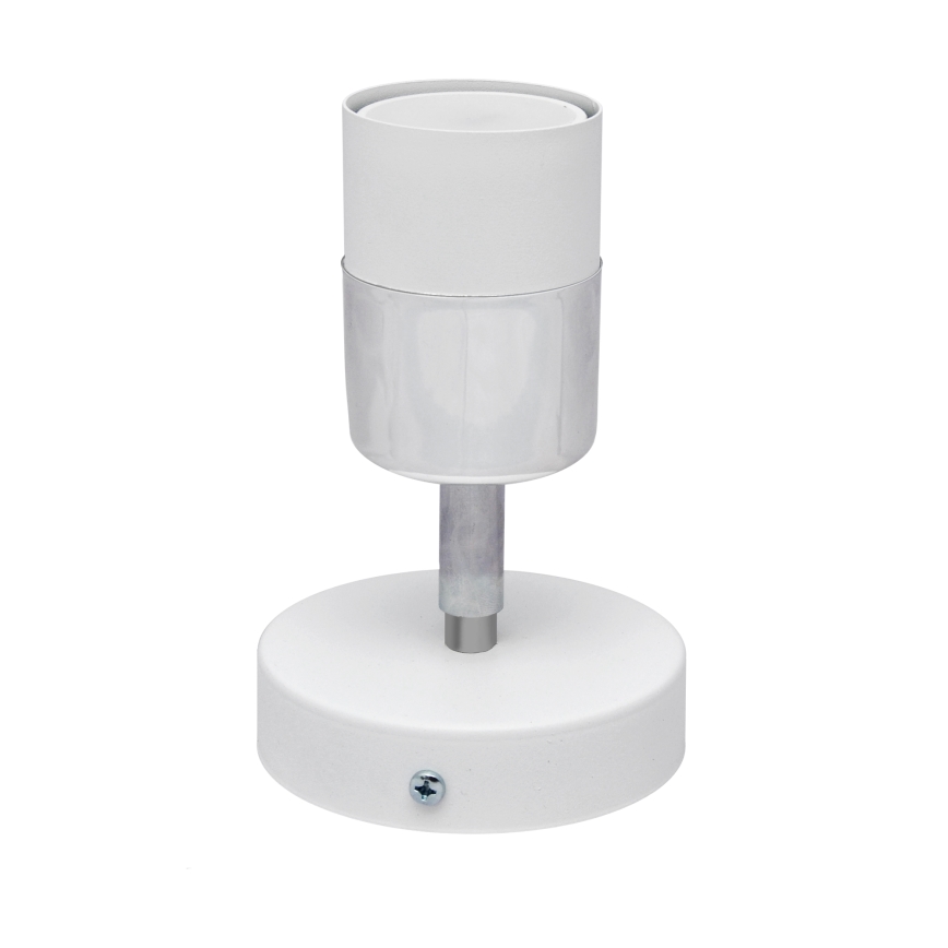 Foco LED de pared TUBSSON 1xGU10/4,8W/230V blanco/cromo brillante