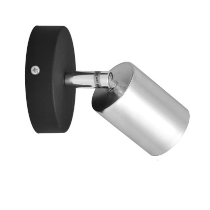 Foco LED de pared TUNE 1xGU10/4,8W/230V cromo mate/negro