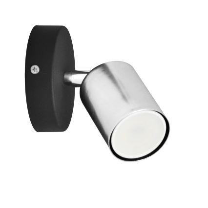 Foco LED de pared TUNE 1xGU10/4,8W/230V cromo mate/negro