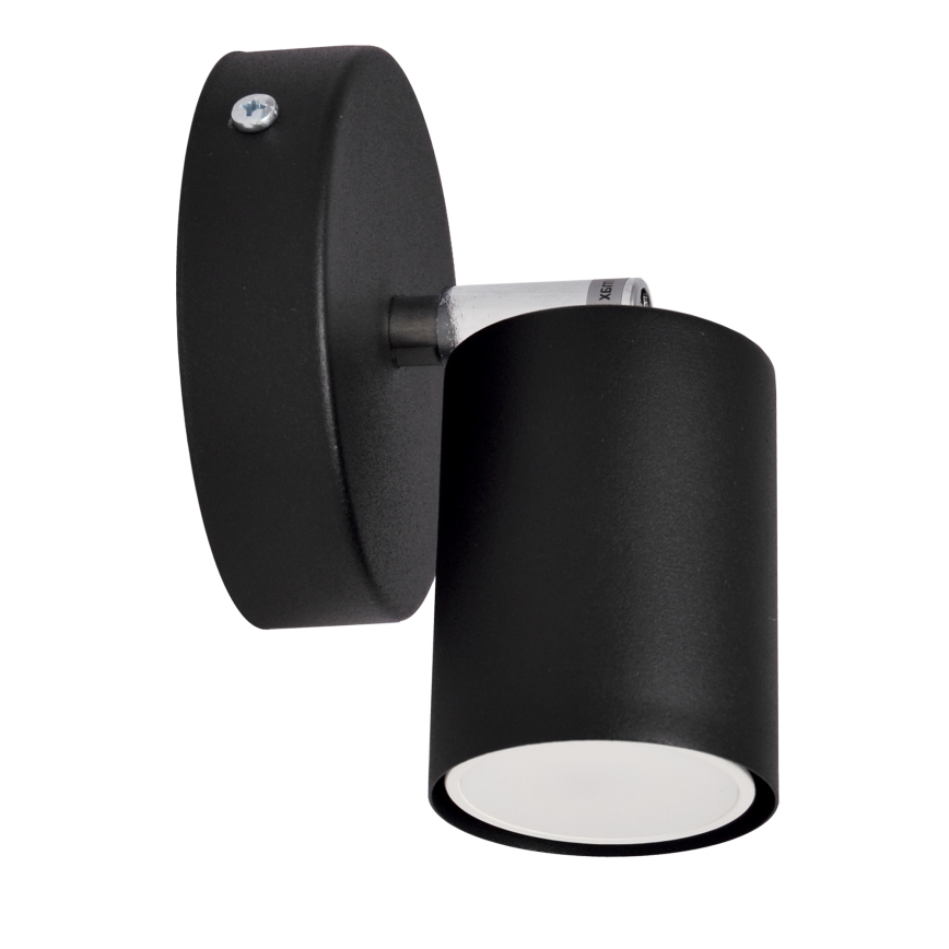 Foco LED de pared TUNE 1xGU10/4,8W/230V negro