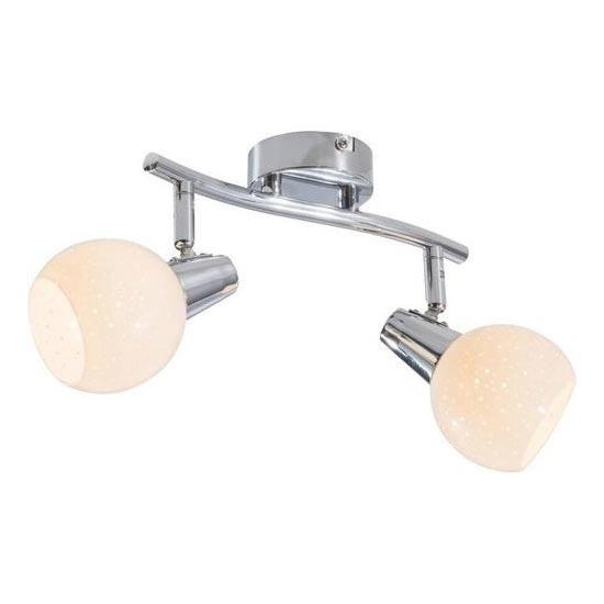 Foco LED DOXY 2xE14/4W/230V cromo brillante