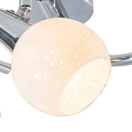 Foco LED DOXY 3xE14/4W/230V cromo brillante