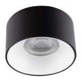 Foco LED empotrable MINI RITI 1xGU10/25W/230V negro/blanco
