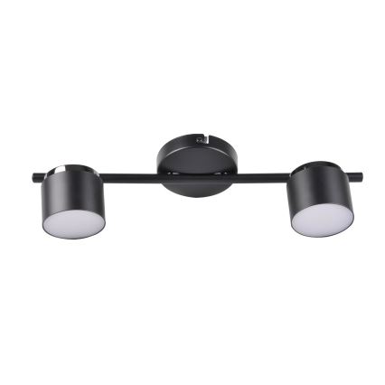 Foco LED KUBIK 2xLED/4,2W/230V negro