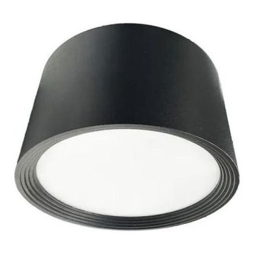 Foco LED LED/12W/230V 4000K diá. 10 cm negro