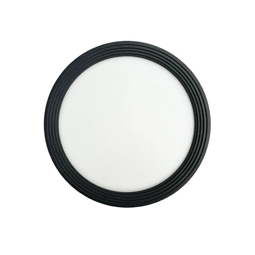 Foco LED LED/12W/230V 4000K diá. 10 cm negro