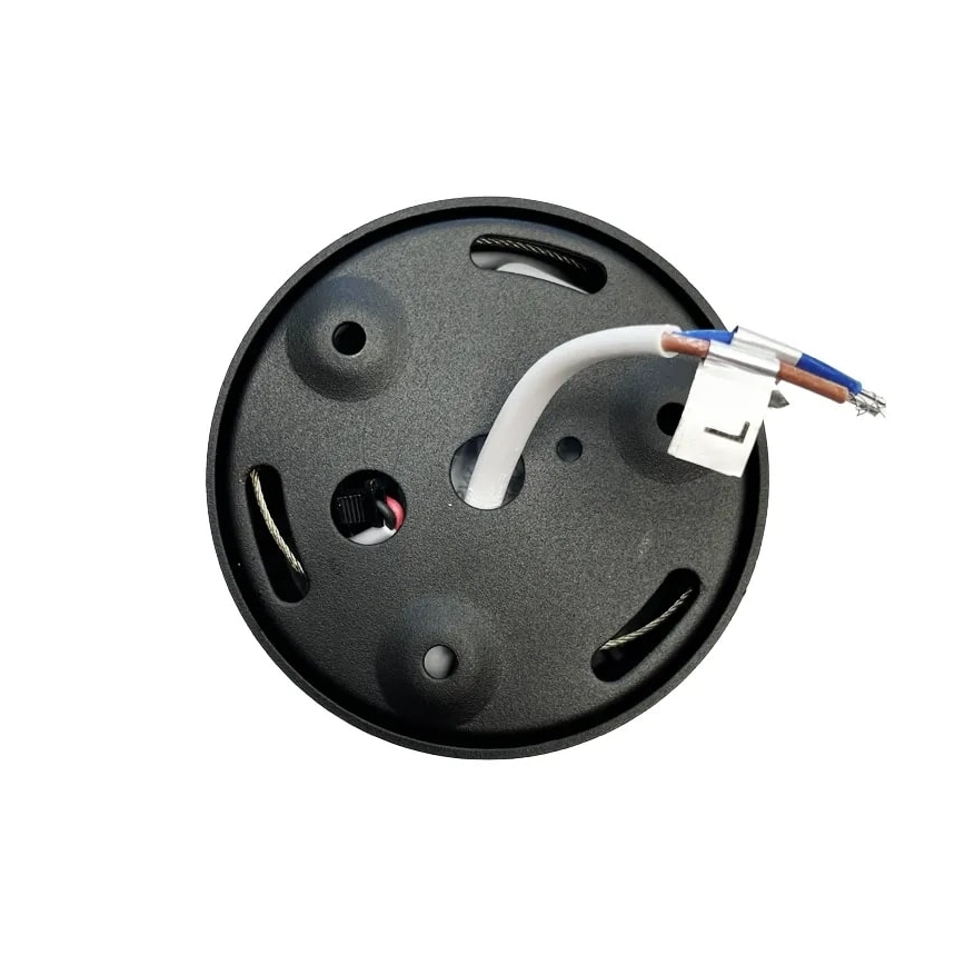 Foco LED LED/16W/230V 4000K diá. 10 cm negro