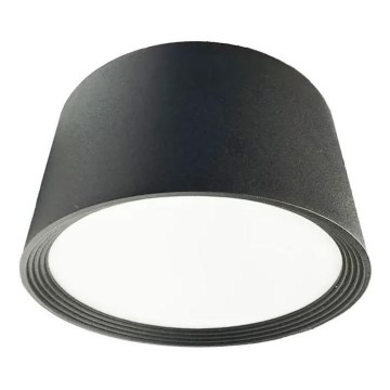 Foco LED LED/17W/230V 4000K diá. 15 cm negro