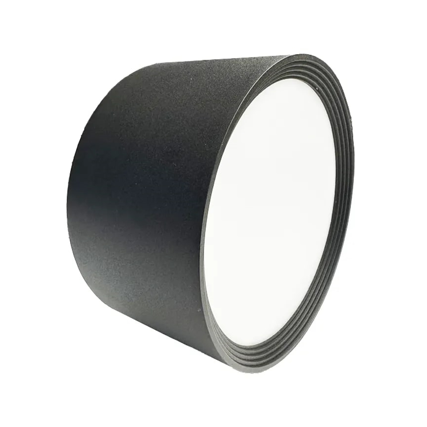 Foco LED LED/17W/230V 4000K diá. 15 cm negro
