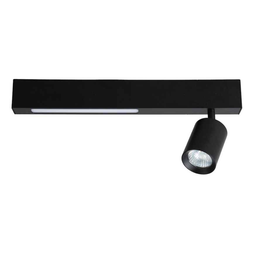 Foco LED MAGNET LED/5W/230V + 1xGU10/60W 3000/4000K negro
