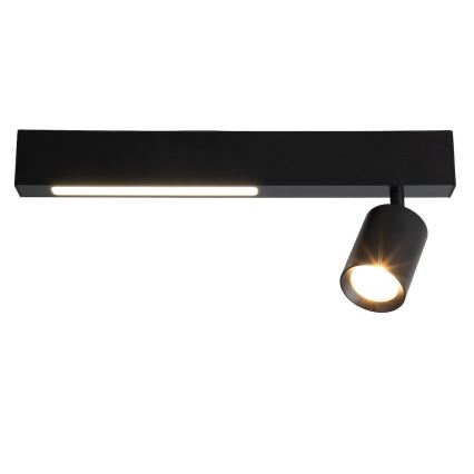 Foco LED MAGNET LED/5W/230V + 1xGU10/60W 3000/4000K negro