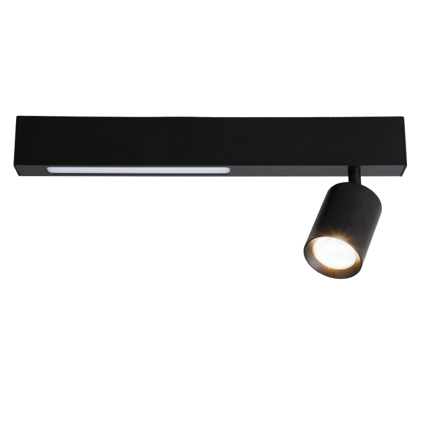 Foco LED MAGNET LED/5W/230V + 1xGU10/60W 3000/4000K negro