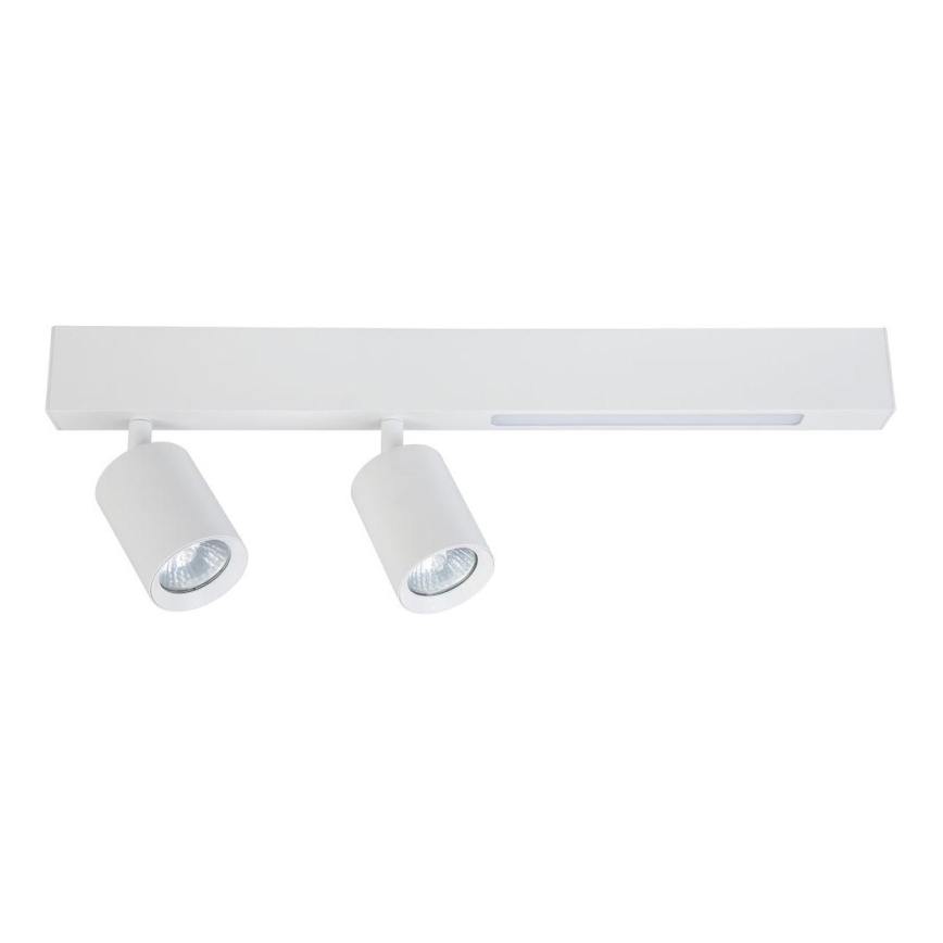 Foco LED MAGNET LED/5W/230V + 2xGU10/60W 3000/4000K blanco